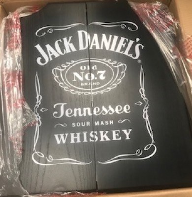 Jack Daniels Dart Board with 1.75 ML bottle of Gentleman Jack!